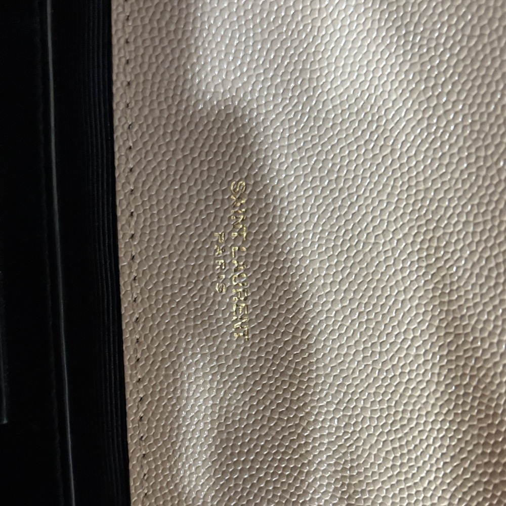 Yves Saint Laurent Taupe Quilted Leather Shoulder Bag - Picture 5 of 6